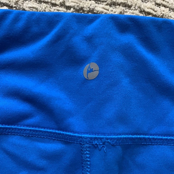 Blue Workout Leggings - Picture 3 of 5